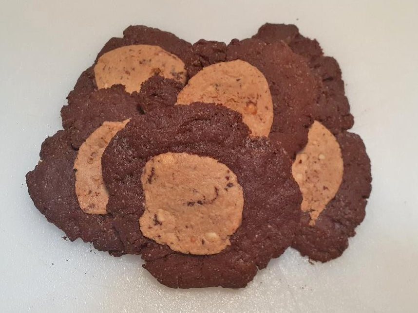 Chocolate Peanut Butter Drop Cookies - Fresh Baked