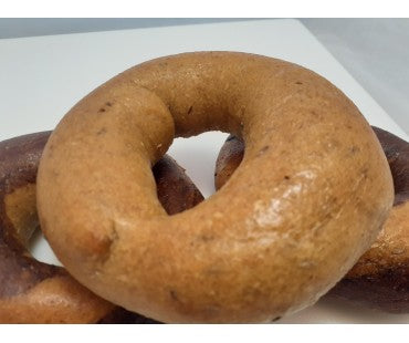 Low Carb NY Style Rye and Caraway Bagels 3 pack - Fresh Baked