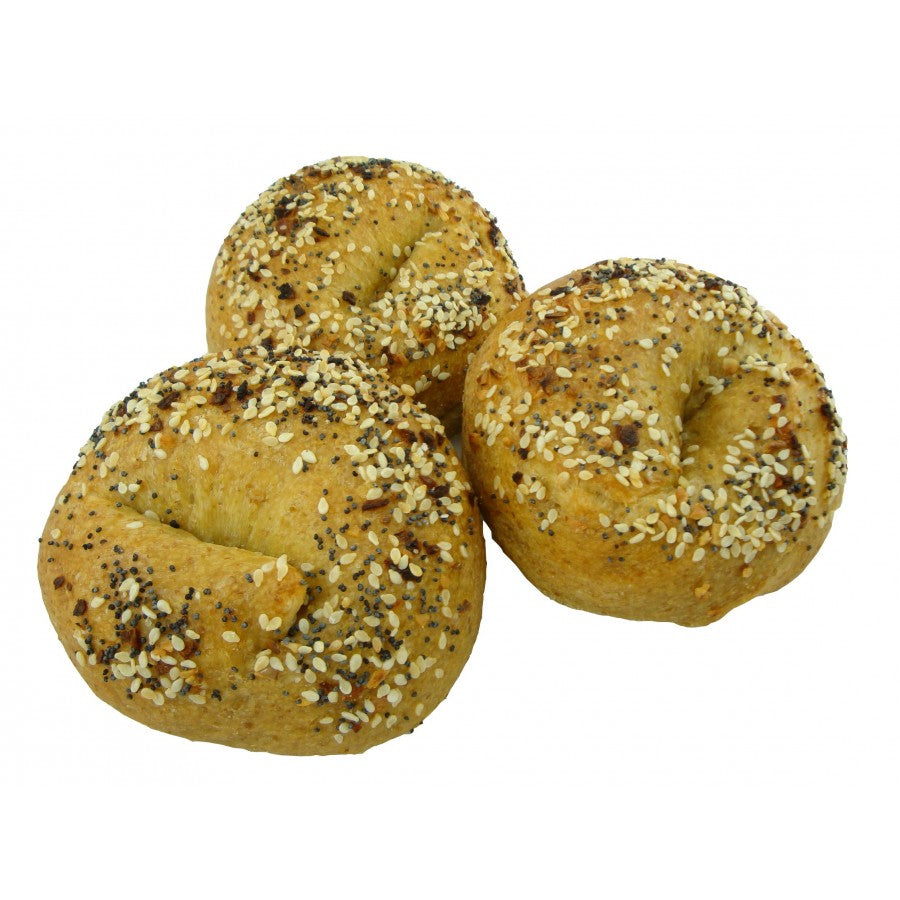 Low Carb NY Style Everything Bagels 3 pack - Fresh Baked